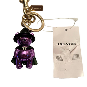 Coach Halloween Witch Bag Charm Attached Key Chain Fob